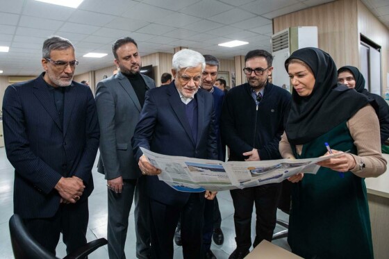 سی امین سالگرد تاسیس روزنامه ایران با حضور معاون اول رئیس جمهور -۱