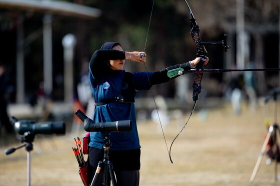 فینال مسابقات تیراندازی با کمان