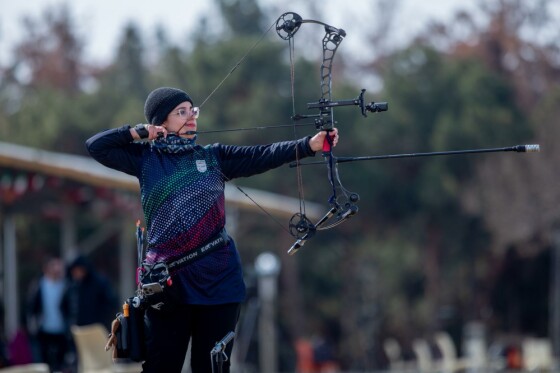 فینال مسابقات تیراندازی با کمان