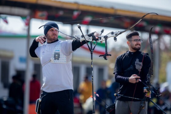 فینال مسابقات تیراندازی با کمان