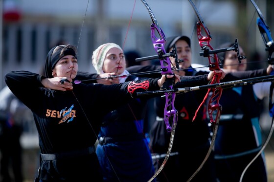 فینال مسابقات تیراندازی با کمان