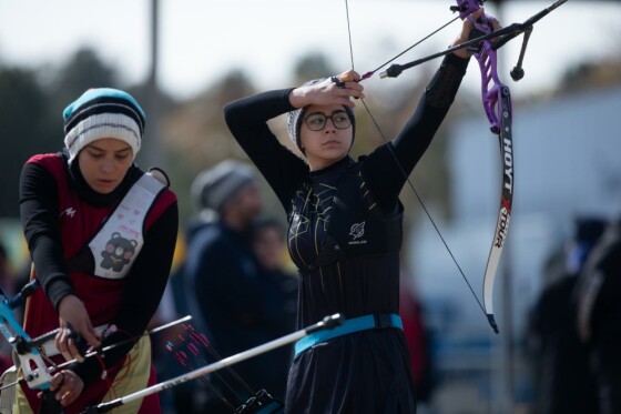 فینال مسابقات تیراندازی با کمان