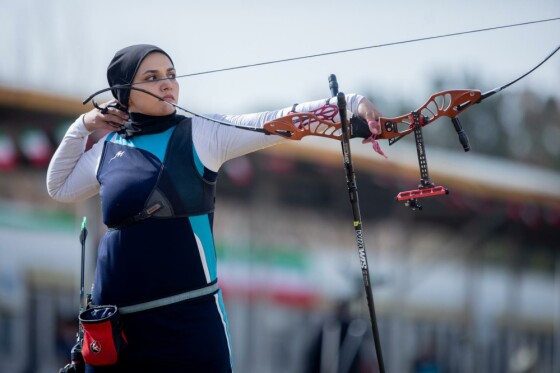 فینال مسابقات تیراندازی با کمان