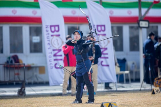 فینال مسابقات تیراندازی با کمان