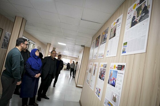 بازدید سخنگوی دولت از روزنامه ایران