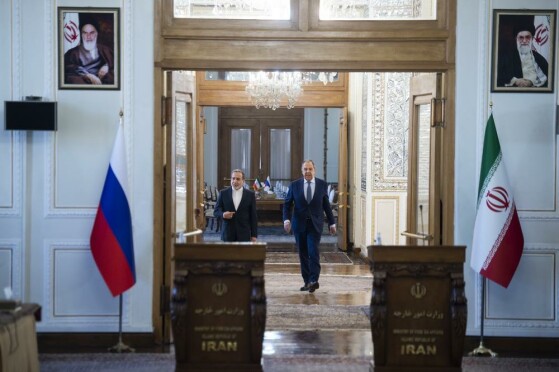 دیدار وزرای خارجه ایران و روسیه