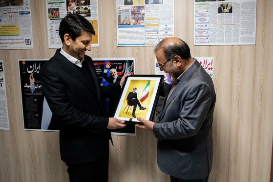 ستار هاشمی وزیر ارتباطات و فناوری اطلاعات میهمان تحریریه ایران