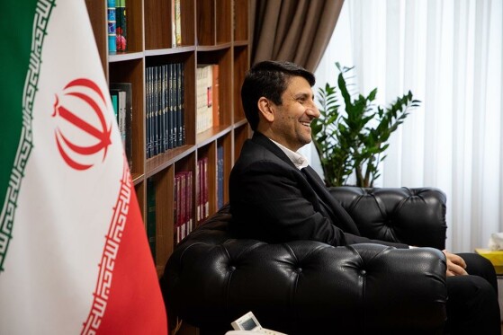 ستار هاشمی وزیر ارتباطات و فناوری اطلاعات میهمان تحریریه ایران