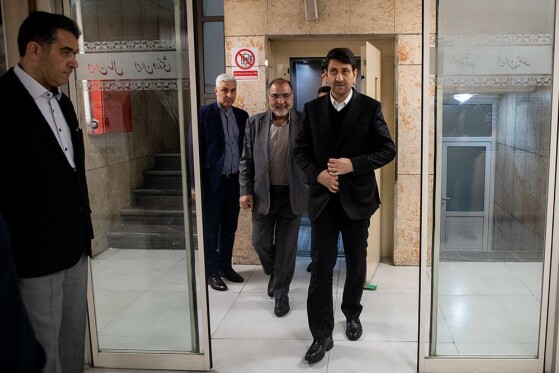 ستار هاشمی وزیر ارتباطات و فناوری اطلاعات میهمان تحریریه ایران