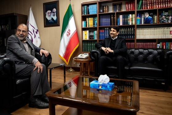 ستار هاشمی وزیر ارتباطات و فناوری اطلاعات میهمان تحریریه ایران