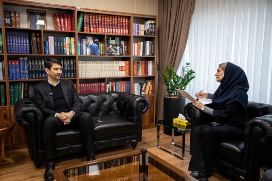 ستار هاشمی وزیر ارتباطات و فناوری اطلاعات میهمان تحریریه ایران