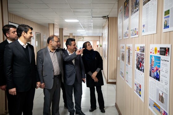 ستار هاشمی وزیر ارتباطات و فناوری اطلاعات میهمان تحریریه ایران