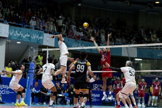 فینال لیگ برتر والیبال - فولاد سیرجان و شهداب یزد