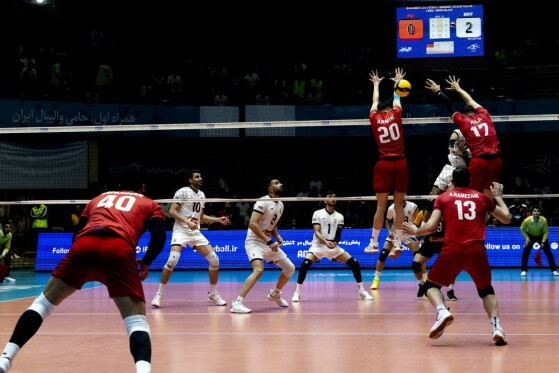 فینال لیگ برتر والیبال - فولاد سیرجان و شهداب یزد