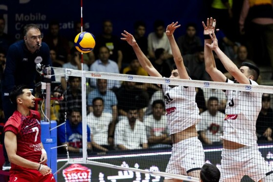 فینال لیگ برتر والیبال - فولاد سیرجان و شهداب یزد