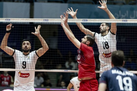 فینال لیگ برتر والیبال - فولاد سیرجان و شهداب یزد