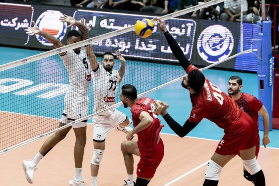 فینال لیگ برتر والیبال - فولاد سیرجان و شهداب یزد