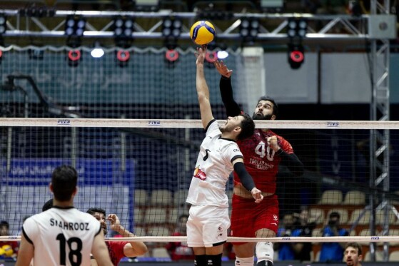 فینال لیگ برتر والیبال - فولاد سیرجان و شهداب یزد