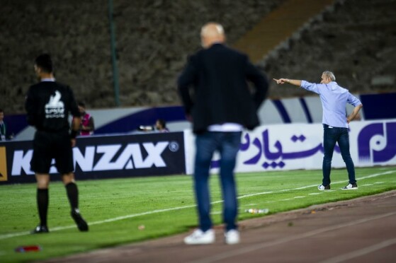 دیدار تیم های استقلال تهران و فولاد خوزستان