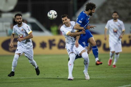 دیدار تیم های استقلال تهران و فولاد خوزستان