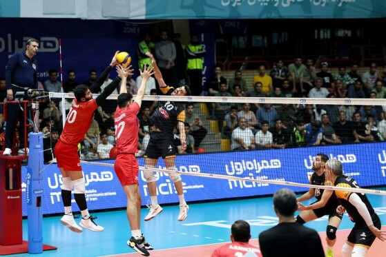 فینال لیگ برتر والیبال - فولاد سیرجان و شهداب یزد