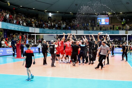 فینال لیگ برتر والیبال - فولاد سیرجان و شهداب یزد