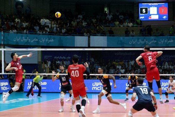فینال لیگ برتر والیبال - فولاد سیرجان و شهداب یزد