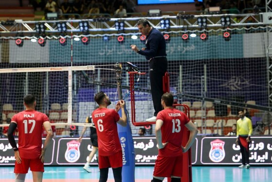 فینال لیگ برتر والیبال - فولاد سیرجان و شهداب یزد