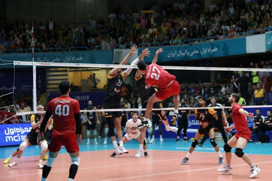 فینال لیگ برتر والیبال - فولاد سیرجان و شهداب یزد