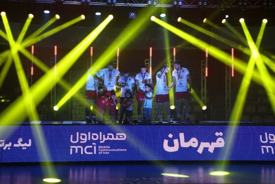 فینال لیگ برتر والیبال - فولاد سیرجان و شهداب یزد