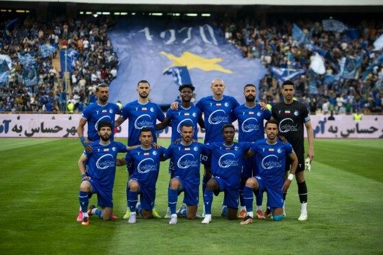 دیدار تیم های استقلال تهران و فولاد خوزستان