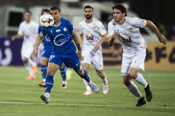 دیدار تیم های استقلال تهران و فولاد خوزستان