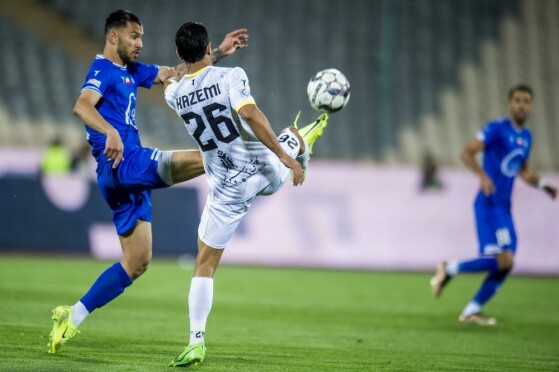 دیدار تیم های استقلال تهران و فولاد خوزستان