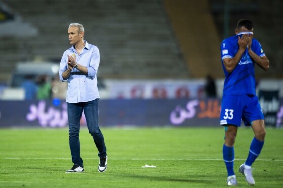 دیدار تیم های استقلال تهران و فولاد خوزستان