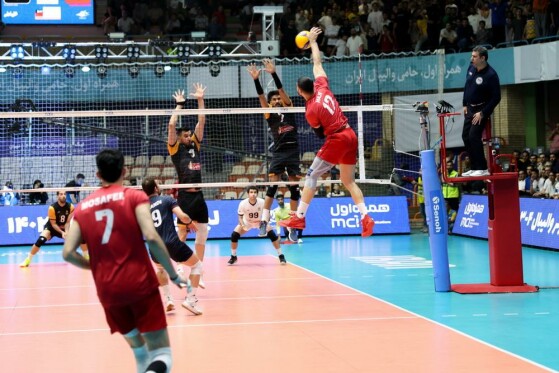 فینال لیگ برتر والیبال - فولاد سیرجان و شهداب یزد