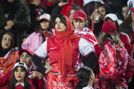 دیدار تیم های فوتبال پرسپولیس و سپاهان