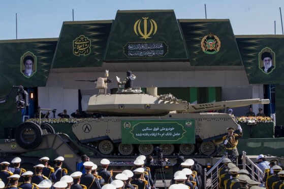 مراسم رژه روز ارتش در تهران