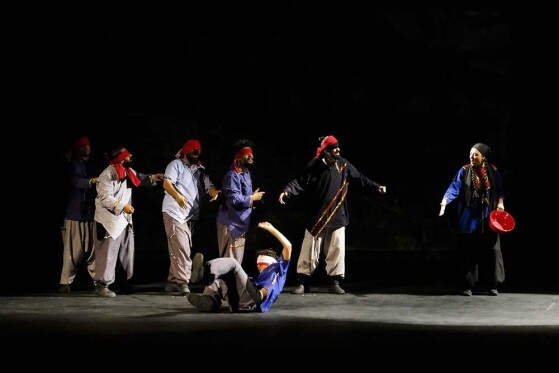 نمایش ذرات آشوب