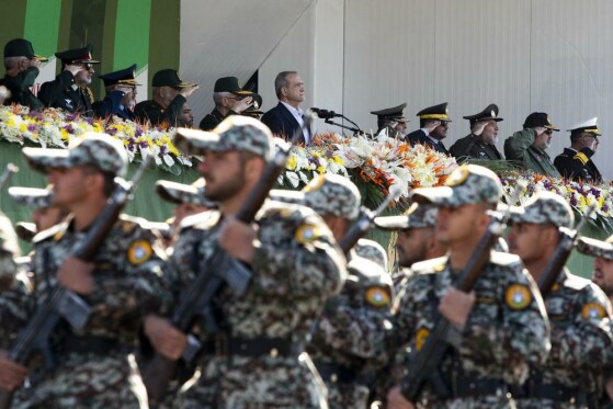 مراسم رژه روز ارتش در تهران