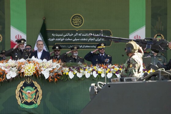 مراسم رژه روز ارتش در تهران