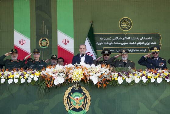 مراسم رژه روز ارتش در تهران