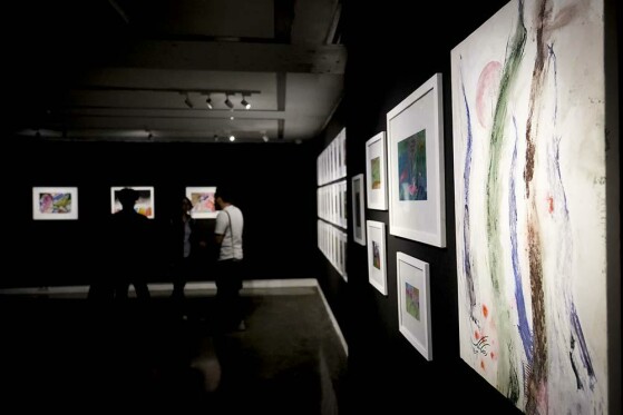 نمایشگاه نقاشی‌رضا بابک با عنوان «با بابک»