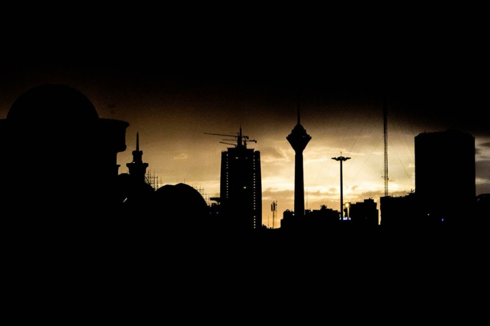 طوفان تندری در تهران