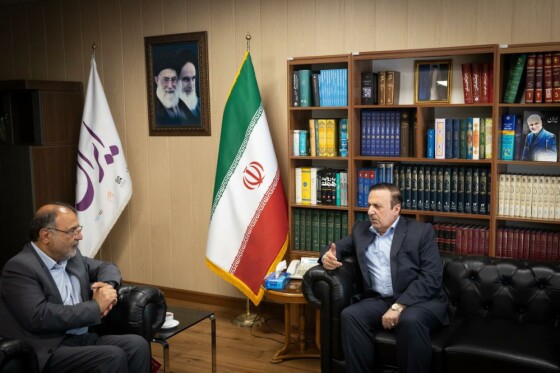 بازدید استاندار قزوین از موسسه فرهنگی مطبوعاتی ایران