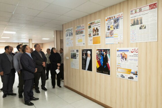 بازدید استاندار قزوین از موسسه فرهنگی مطبوعاتی ایران
