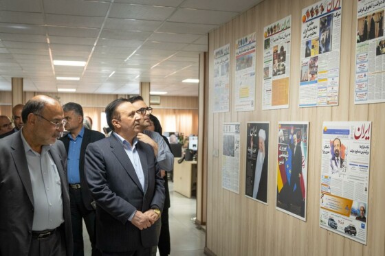 بازدید استاندار قزوین از موسسه فرهنگی مطبوعاتی ایران