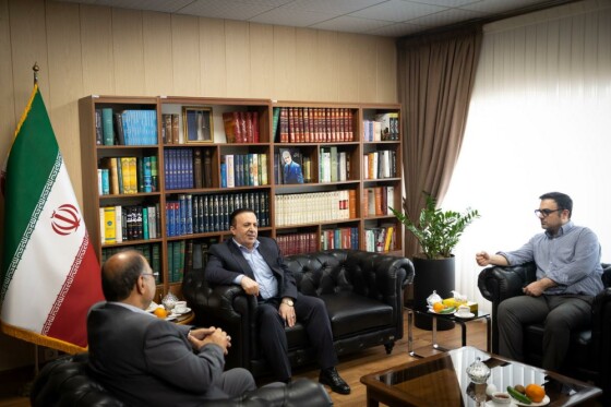 بازدید استاندار قزوین از موسسه فرهنگی مطبوعاتی ایران