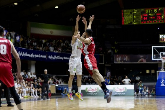 فینال لیگ برتر بسکتبال_طبیعت اسلامشهر و شهرداری گرگان