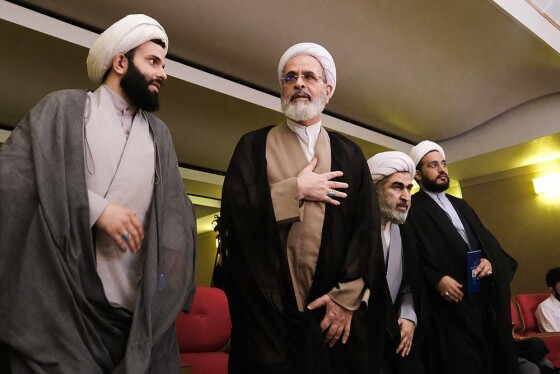 نشست خبری آیتالله علیرضا اعرافی