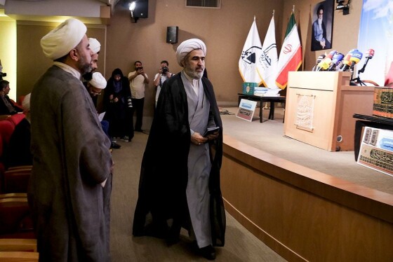 نشست خبری آیتالله علیرضا اعرافی